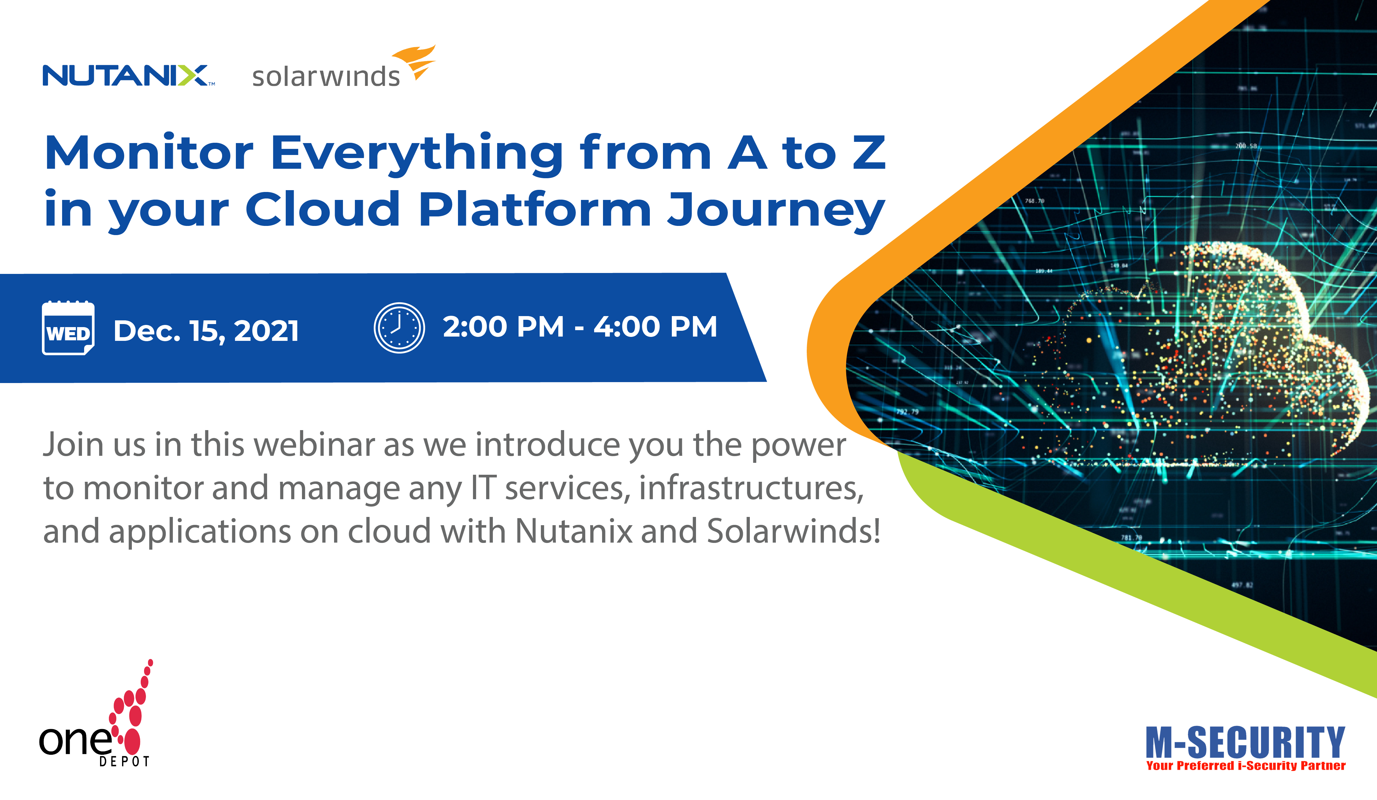 Nutanix & Solarwinds EU Event